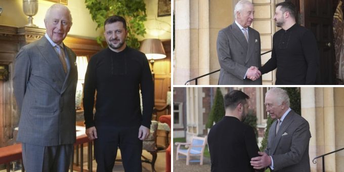 Nach US-Eklat - Selenskyj holt sich Unterstützung bei König Charles