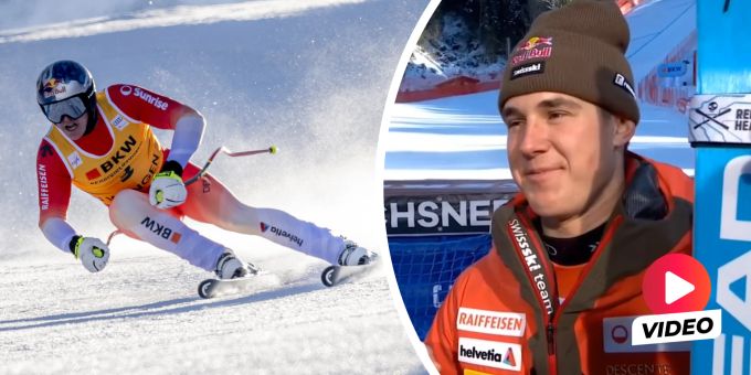 Lauberhorn-Sieger - Von Allmen: «Feuz hat mich unter Druck gesetzt»