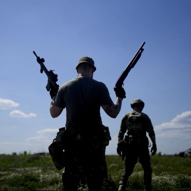 Ukraine Soldaten