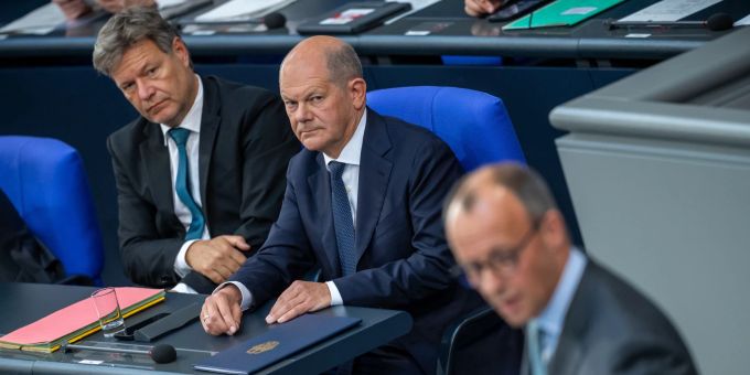 Eklat - Scholz greift Merz an: «Fritze Merz erzählt gern Tünkram»