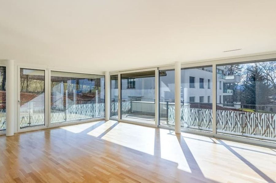 ... und helle Räume.