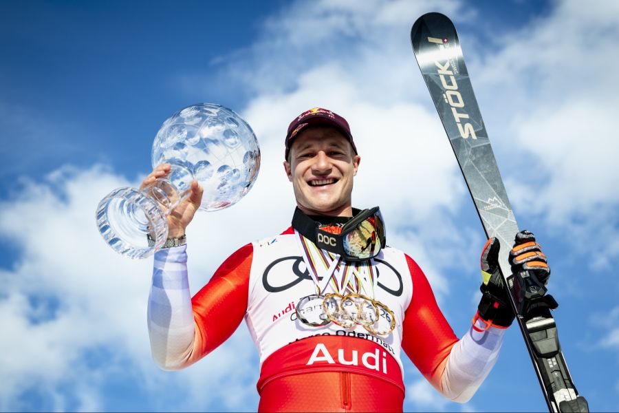 Marco Odermatt gewann diese Saison drei Kugeln und drei Olympia-Medaillen.