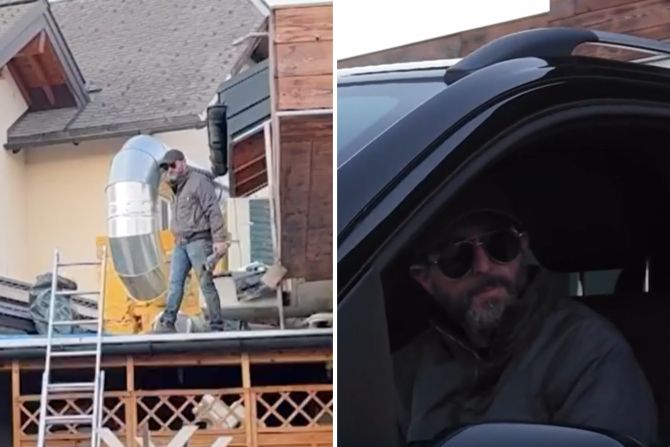 Jacques Moretti Dach-Arbeiten