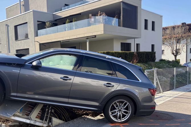 Oberuzwil Selbstunfall