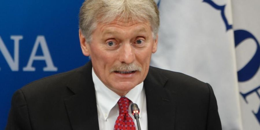 ARCHIV - Kremlsprecher Dmitri Peskow in St. Petersburg (Archivbild). Foto: Ulf Mauder/dpa