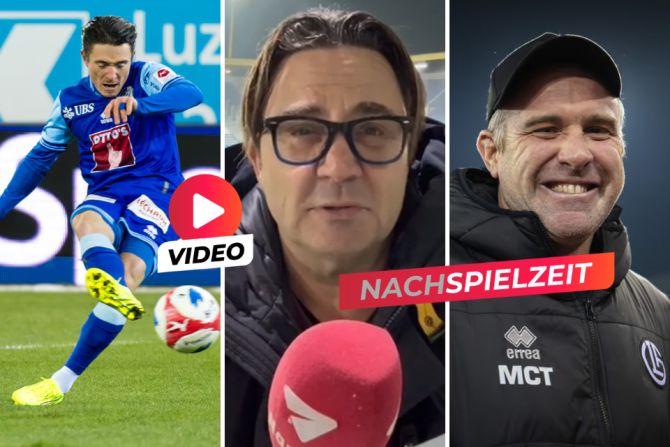 Nachspielzeit FC Luzern Lugano