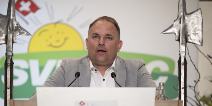 Parteipräsident Marcel Dettling sagte, das Siedlungsbild verändere sich zum Schlechten.