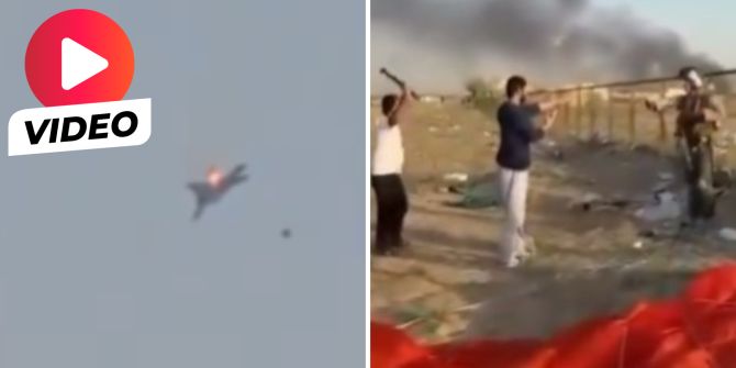 Abgeschossener US-Pilot Kuwait Eisenstange