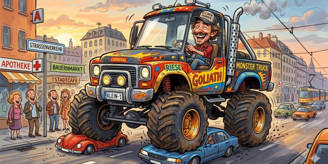 Monstertruck Cartoon