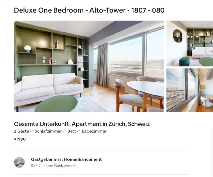Airbnb-Wohnung