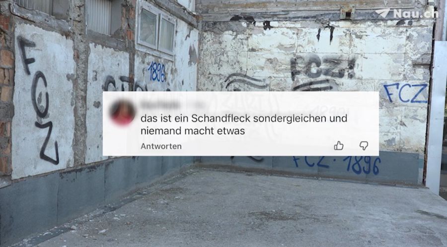 Auf Facebook betiteln einige den Ort als «Schandfleck».