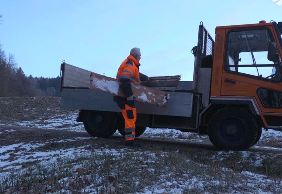 Um die Entsorgung dieser Abfälle muss sich schliesslich die Gemeinde kümmern.