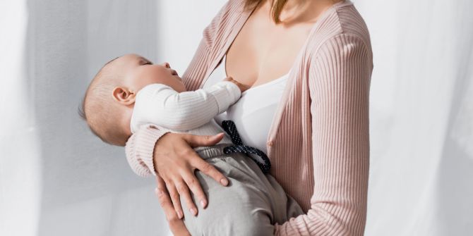 Frau Mutter Kind Arm