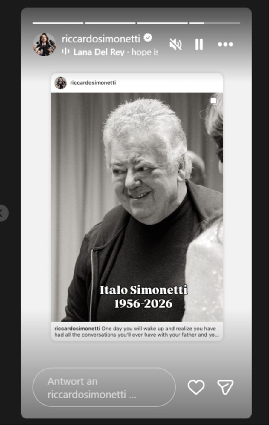 Riccardo Simonetti vater