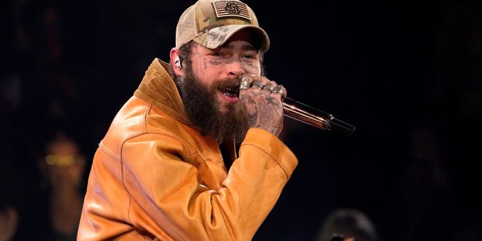 Post Malone hat neun Gewinnchancen bei den MTV Video Music Awards 2024 (Archivbild). Post Malone hat neun Gewinnchancen bei den MTV Video Music Awards 2024 (Archivbild).
