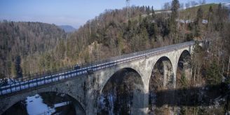 115 Jahre alt - Lorzentobelbrücke nach Sanierung wieder offen