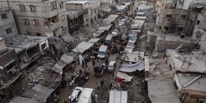 Chan Junis ist ebenfalls Schauplatz des Gaza-Kriegs. (Archivbild) Chan Junis