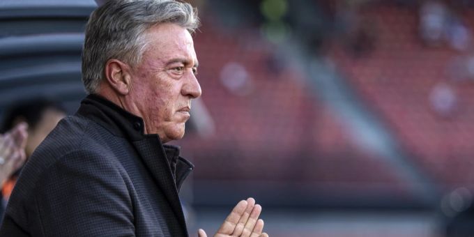 Trainer Marco Schällibaum beim Spiel von GC gegen Servette. GC
