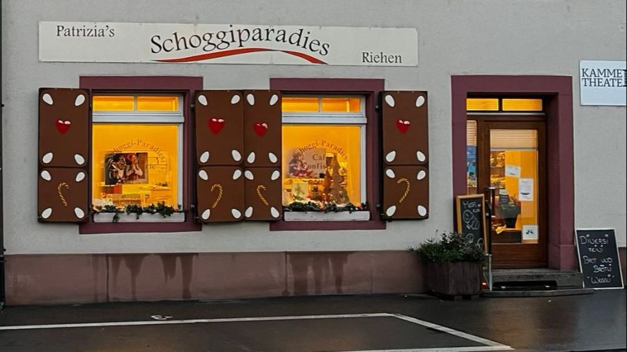 Patrizia's Schoggiparadies befindet sich in Riehen BS.