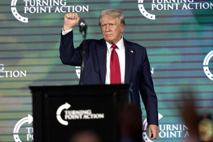 Donald Trump betont immer wieder, dass während seiner Amtszeit alles besser war. Donald Trump