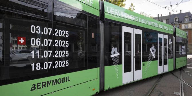 Berner Ballzauber-Tram Fussball Frauen