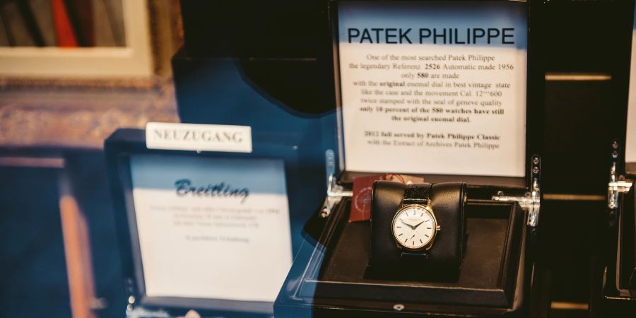 Patek Philippe im Schaufenster