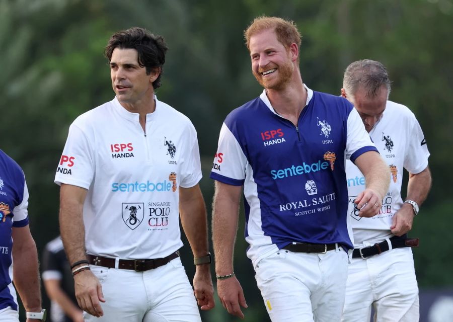 Nacho Figueras und Prinz Harry beim Polo.