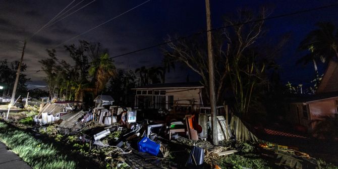 Hurricane Milton aftermath in Florida