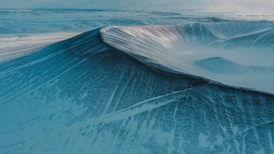 Hverfjall Island Krater