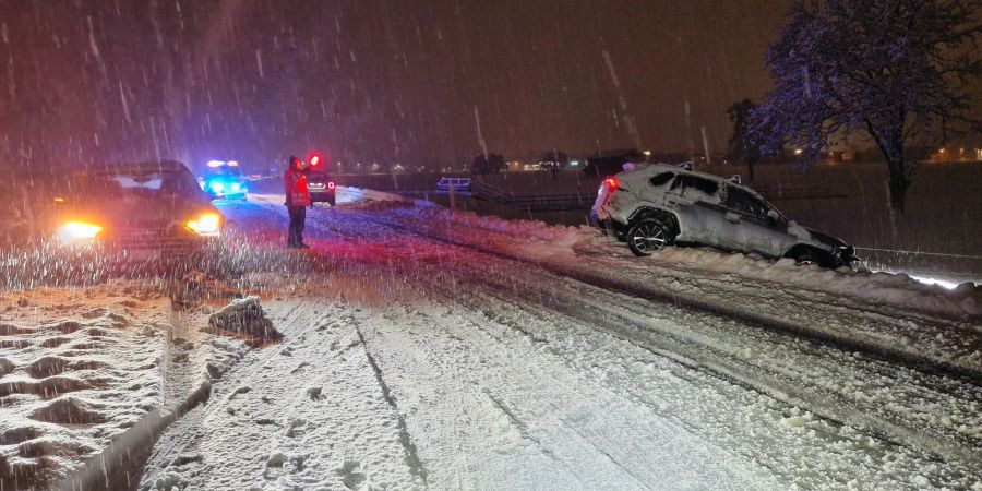 Wintereinbruch in Glarus