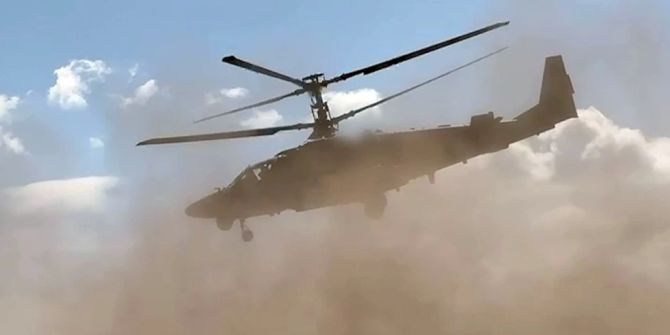 Russischer Helikopter abgestürzt