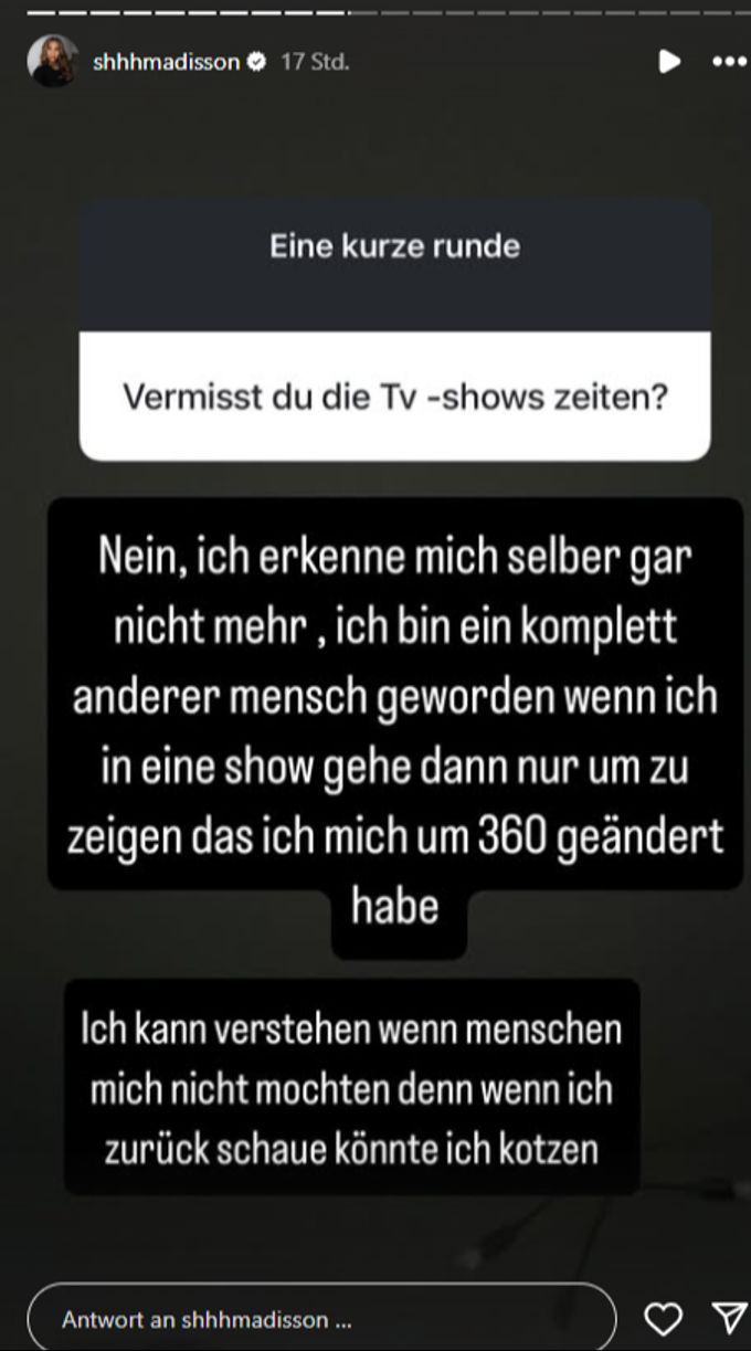 «Bachelor»-Mia blickt auf ihre Reality-TV-Zeiten zurück. Mia Madisson