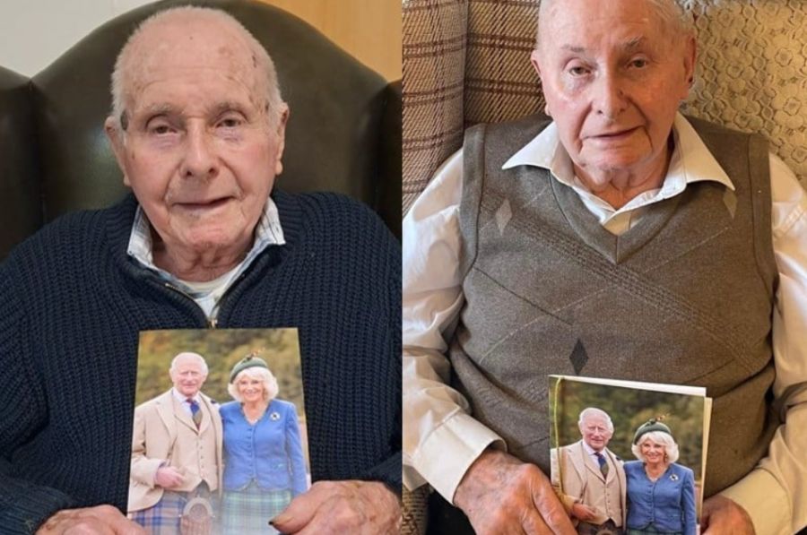 Identische Zwillinge 100. Geburtstag