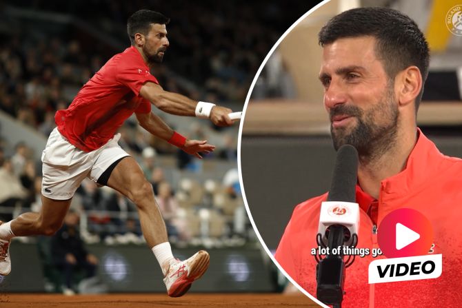 Novak Djokovic French Open