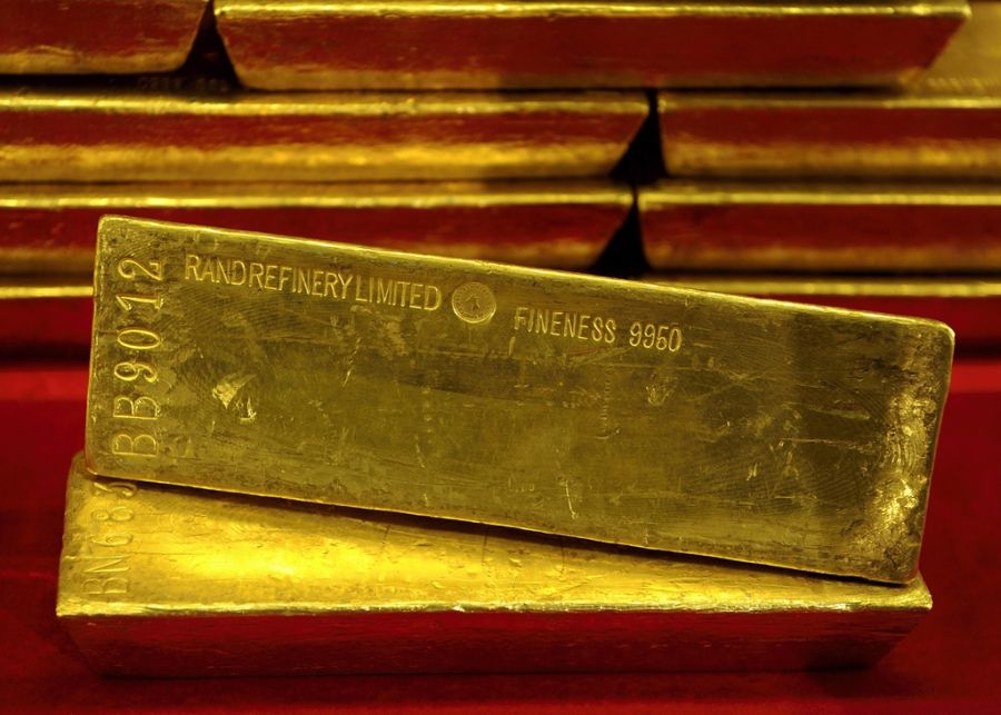 Gold Goldbarren