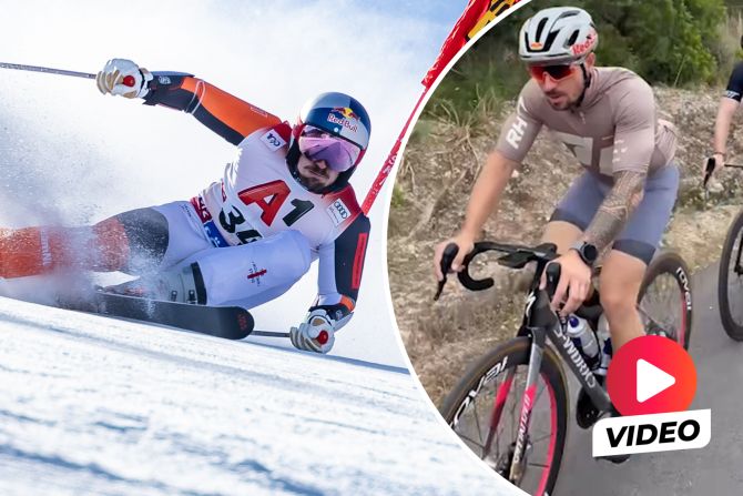 Marcel Hirscher Training Comeback