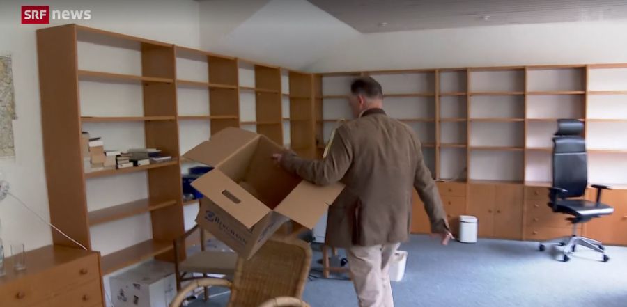 Gottfried Spieth hat sein Büro schon geräumt. Nur noch bis Dezember ist der AfD-Politiker Pfarrer in Diessenhofen TG.