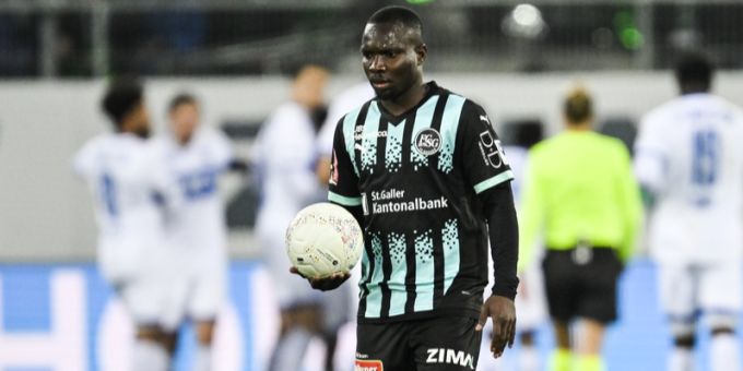 Chadrac Akolo trug das Trikot des FC St.Gallen während drei Saisons. FC St.Gallen