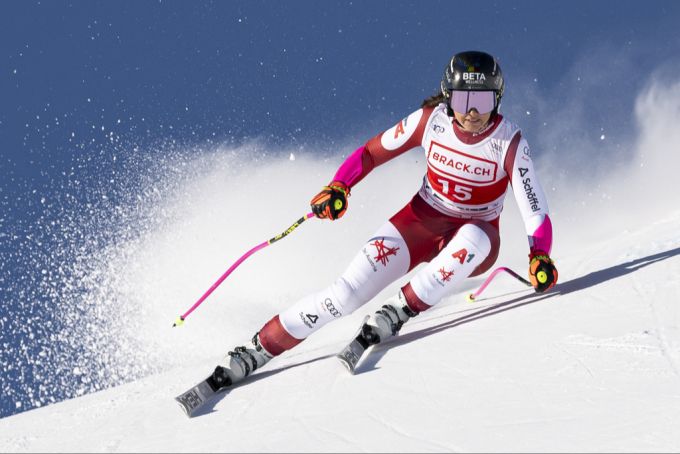 Kehrt Stephanie Venier nochmals in den Ski-Weltcup zurück? Stephanie Venier Ski-Weltcup