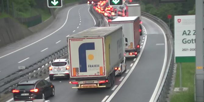 Gotthard Stau