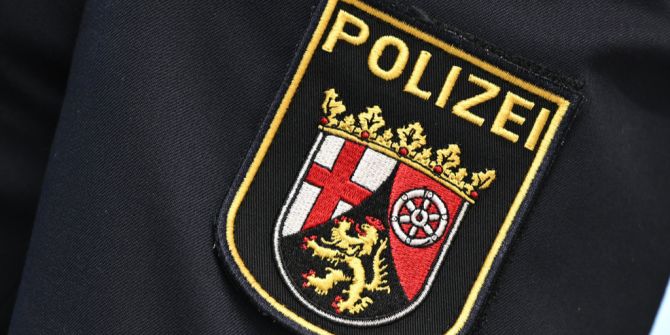 Polizei Wappen Motorrad