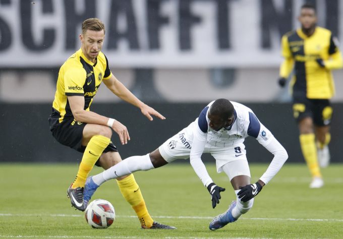 Im November 2021 trug Nicolas Bürgy noch das Trikot von YB. Nicolas Bürgy