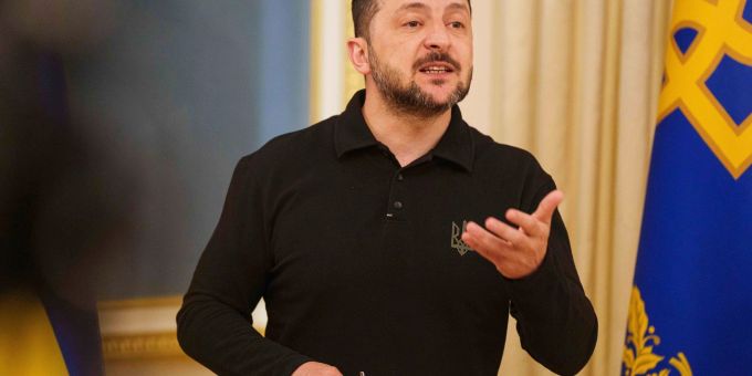 Die Ukraine ist nach Präsident Wolodymyr Selenskyj weiter zu einer Waffenruhe bereit. (Archivbild) Wolodymyr Selenskyj
