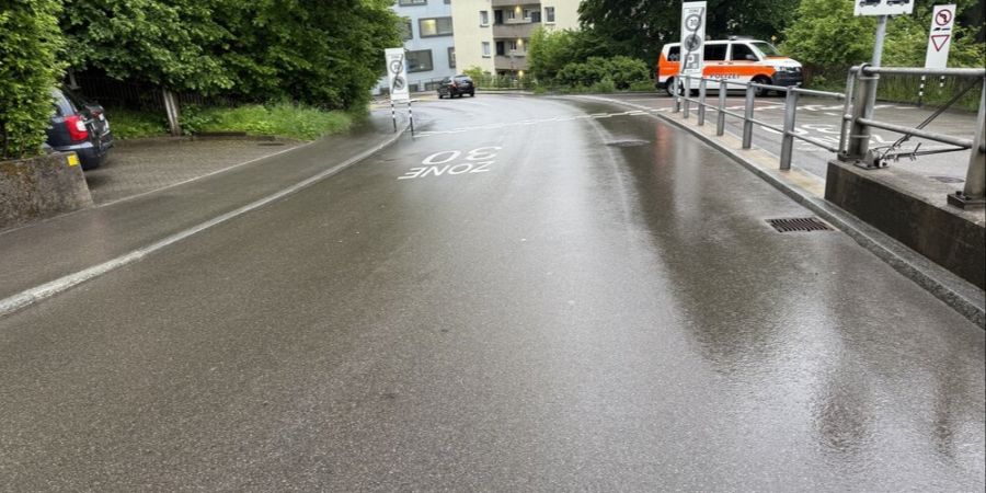 Unfallörtlichkeit Dufourstrasse Tambourenstrasse