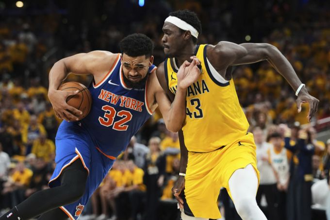 Die Indiana Pacers schalten in der NBA die New York Knicks aus. NBA Indiana Pacers