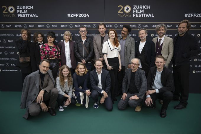 Lisa Brühlmann und ihre Filmcrew auf dem 20. Zurich Film Festival. lisa brühlmann