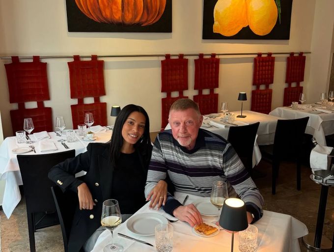 Boris Becker und seine Lilian (hier in Berlin). boris becker