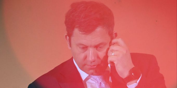 Klingbeil betonte: Mit ihm werde es keine Kehrtwende in der Ukraine-Politik geben. Pressekonferenz zur Sitzung des Stabilitätsrats