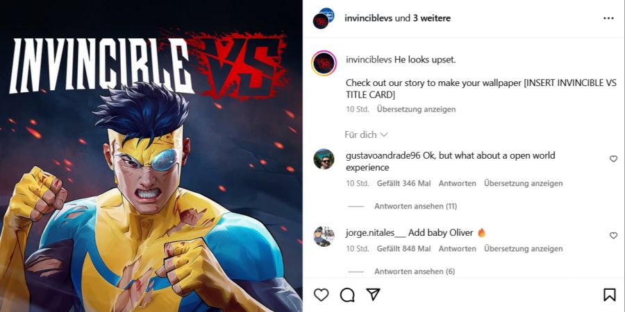 invincible vs