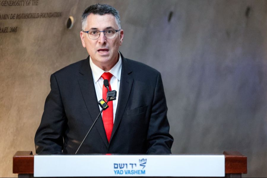 Aussenminister Gideon Sa'ar spricht über Israels Kriegsziele.
